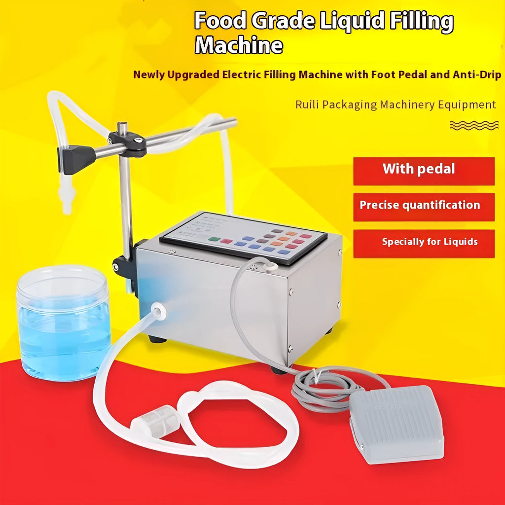 CNC automatic quantitative filling machine with digital display and dispensing nozzle