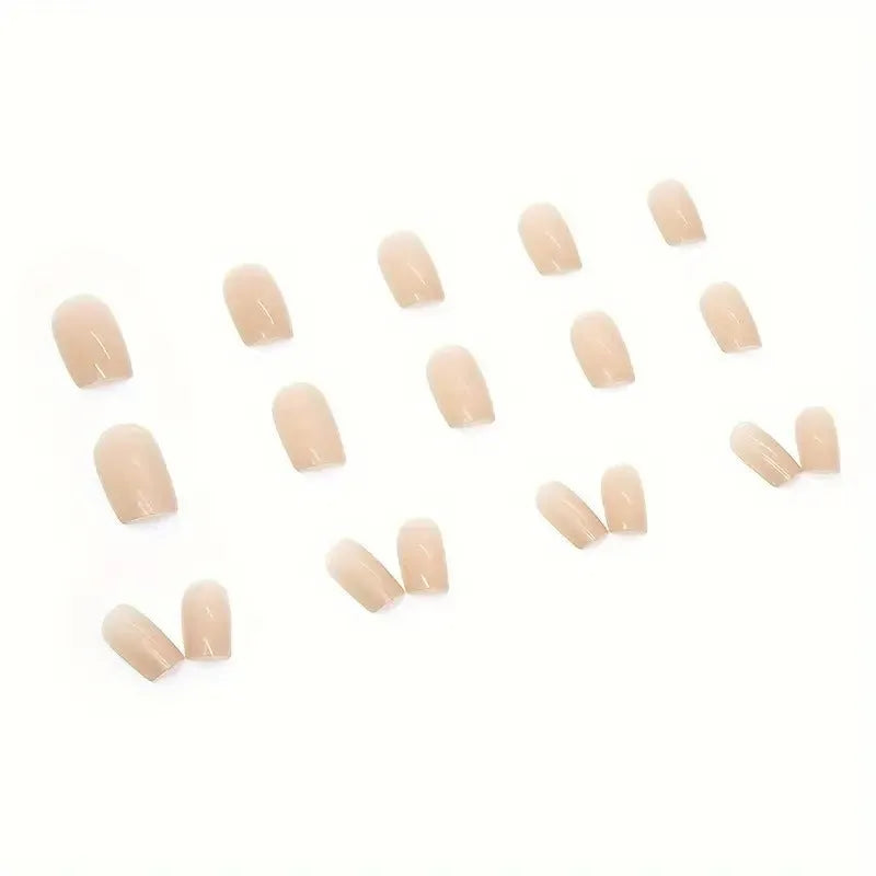 Plastic solid colour nail art set MY119 for ladies fashion decoration