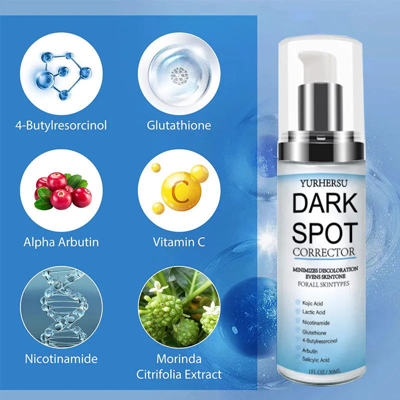 Spot lightening essence serum bottle brightening moisturising tightening softening universal skin type