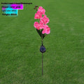 Solar lily festive lantern outdoor villa courtyard garden flower shaped decorative light 850mm IP65