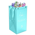 40-litre rectangular waterproof PP plastic clean bag for garbage classification in assorted colours