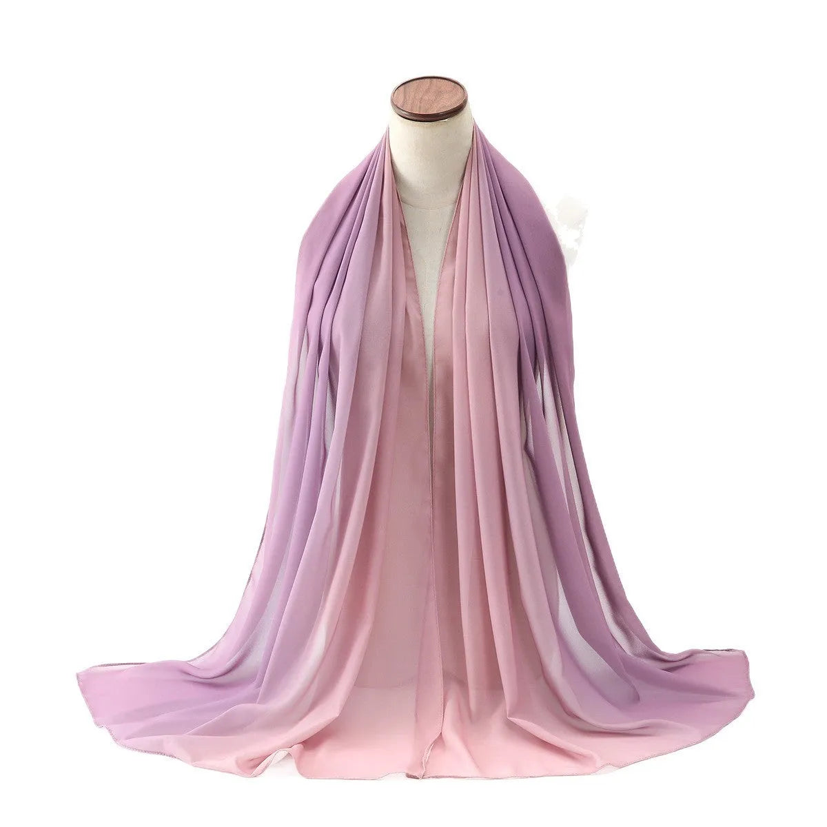 Bubble towel breathable chiffon scarf for women ethnic style 175cm long in colour option #1
