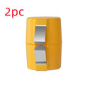 Egg shell opener kitchen gadget stainless steel PP plastic lightweight 35g pink