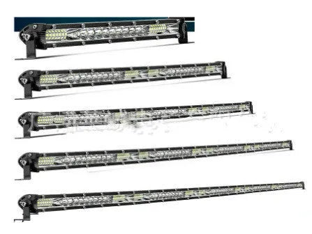 LED Ultra-thin Roof Front Bumper Single Row Long Strip Light 12 22 32 Inch White