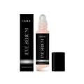 Radiant Eye Gel 10ml tube with ingredients including acetyl hexapeptide-8, collagen, and rose extract for under eye hydration