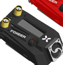 Black FPV dual receiver compatible with Fat Shark and Flying Shark goggles weighing 58g