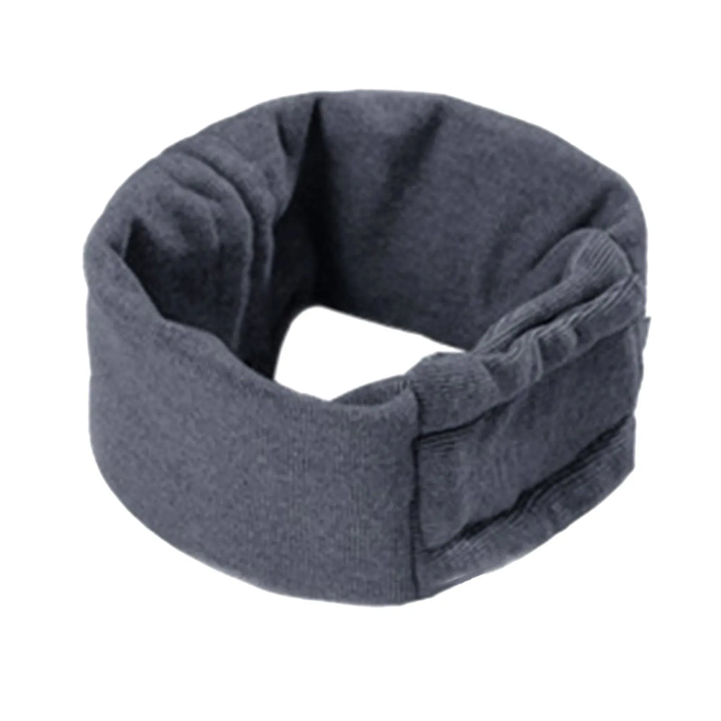 Dog calming hoodie head cover in polyester fabric for noise reduction and multi-purpose use