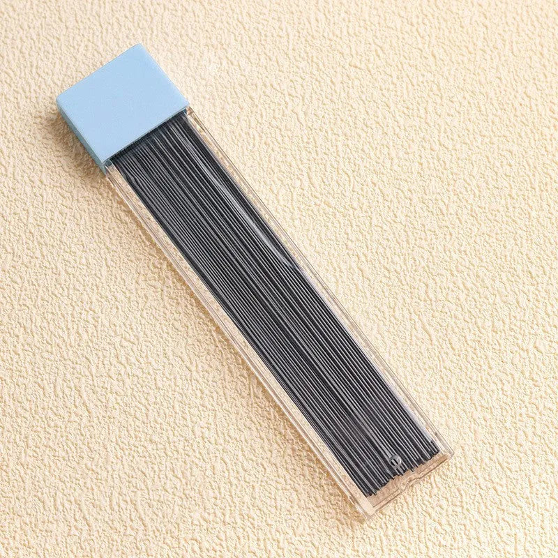 Peach automatic pencil press 0.5mm with 100 refills, plastic body, 15cm length