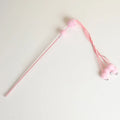 Pipitao funny cat stick self-happiness pet toy with tassel in blue colour