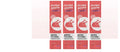 Pack of 10 cat strip snacks for kittens in four nutritional flavours