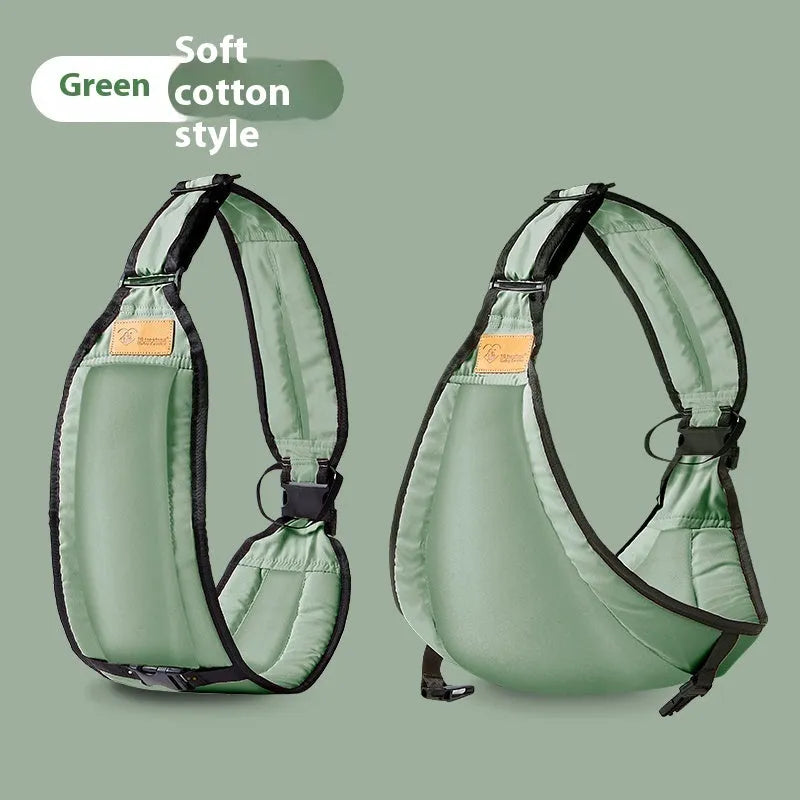 Cloth baby waist stool carrier for children up to 25 kg in grey, black, green, and pink
