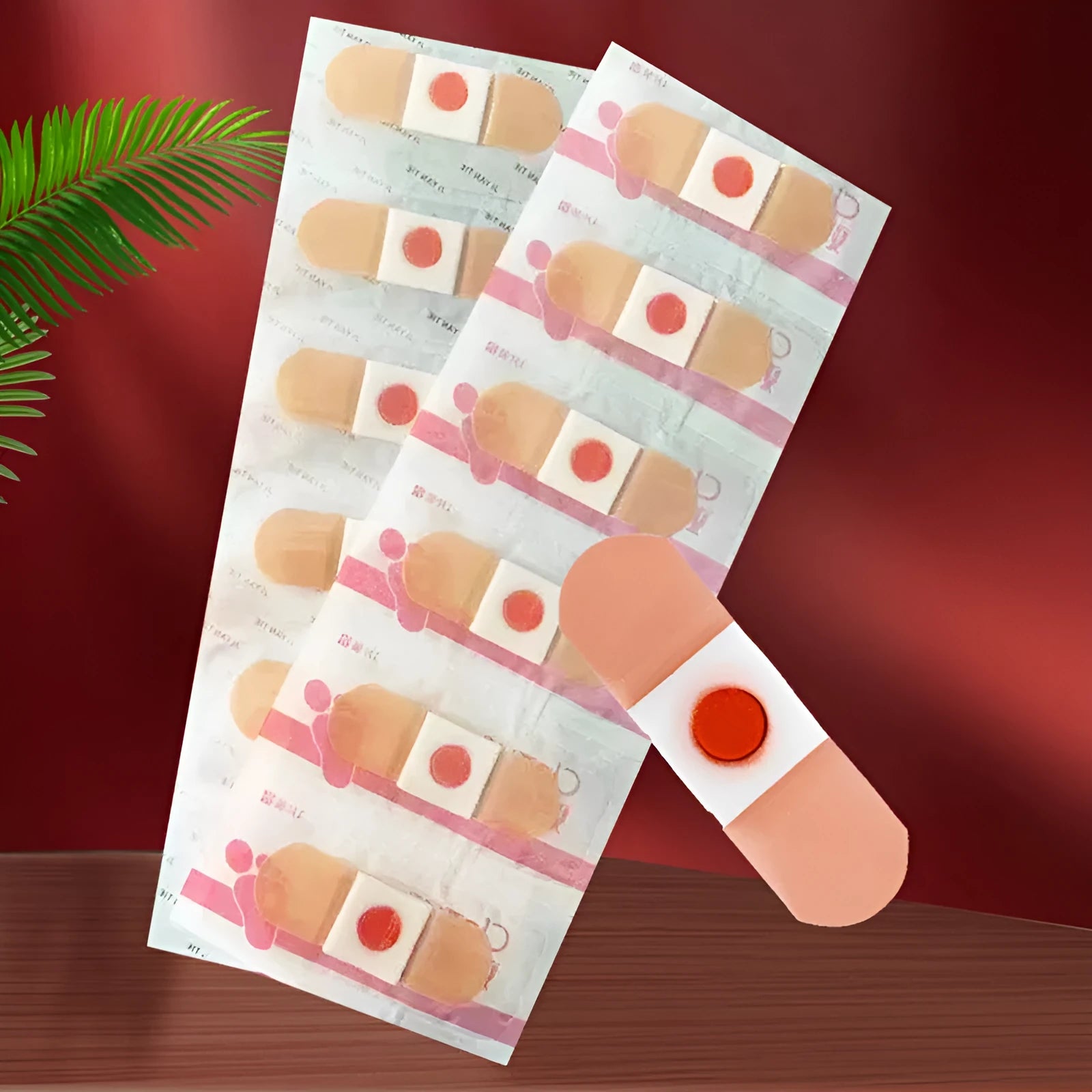 Non-woven fabric corn removal foot patches for sports and massage protection