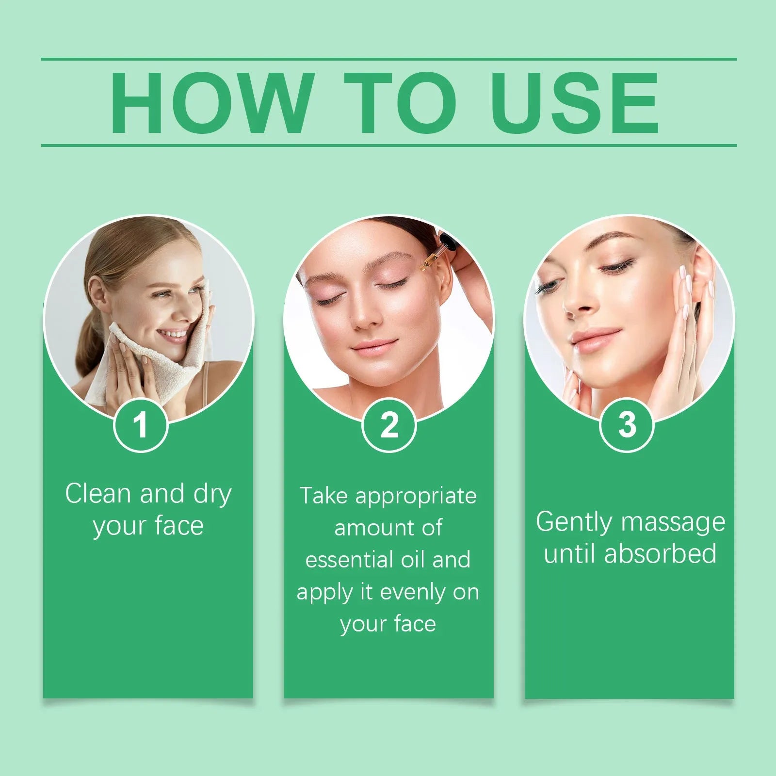 100ml bottle of organic jojoba facial oil for moisturising and firming skin.
