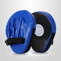 Boxing punch mitts hand targets for Muay Thai and Sanda training in various colours and styles.