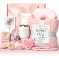 Aromatherapy candle soap bath gift set in modern simplicity style with 27x23x13cm plastic packaging