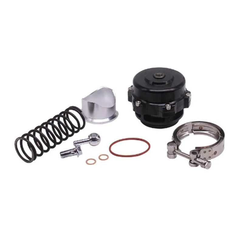 Aluminium alloy car blowdown valve, 50mm size, shown in one of six colour options.