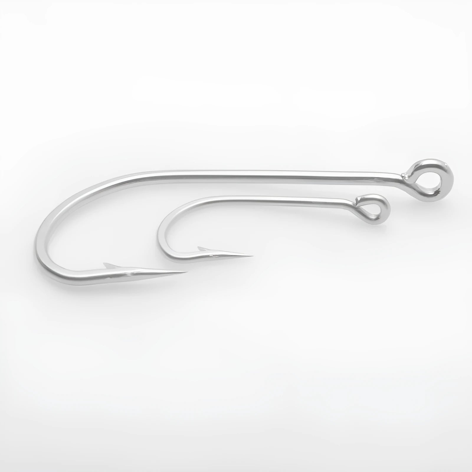 Alloy sea fishing hooks for ocean boat fishing in multiple specification styles