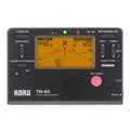 TM-60 black and white digital electronic metronome tuner with display screen