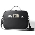 Black superfiber MR storage box for Apple Vision Pro headset measuring 32.5x24.5x11.5cm