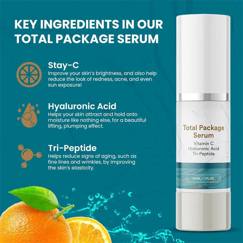 Facial Essence Moisturising Nourishing Bright serum in 30ml dropper bottle