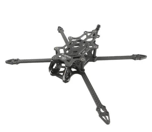 FlyFishnRC Tony 5 Sub250 FPV freestyle carbon frame in black with 4mm arms and 215mm wheelbase