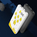 20,000mAh white portable power bank with polymer lithium ion battery and Multi-U port output