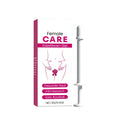 Female intimate care gel in a 3g tube with herbal ingredients including Artemisia argyi and tea tree oil for sensitive feminine hygiene