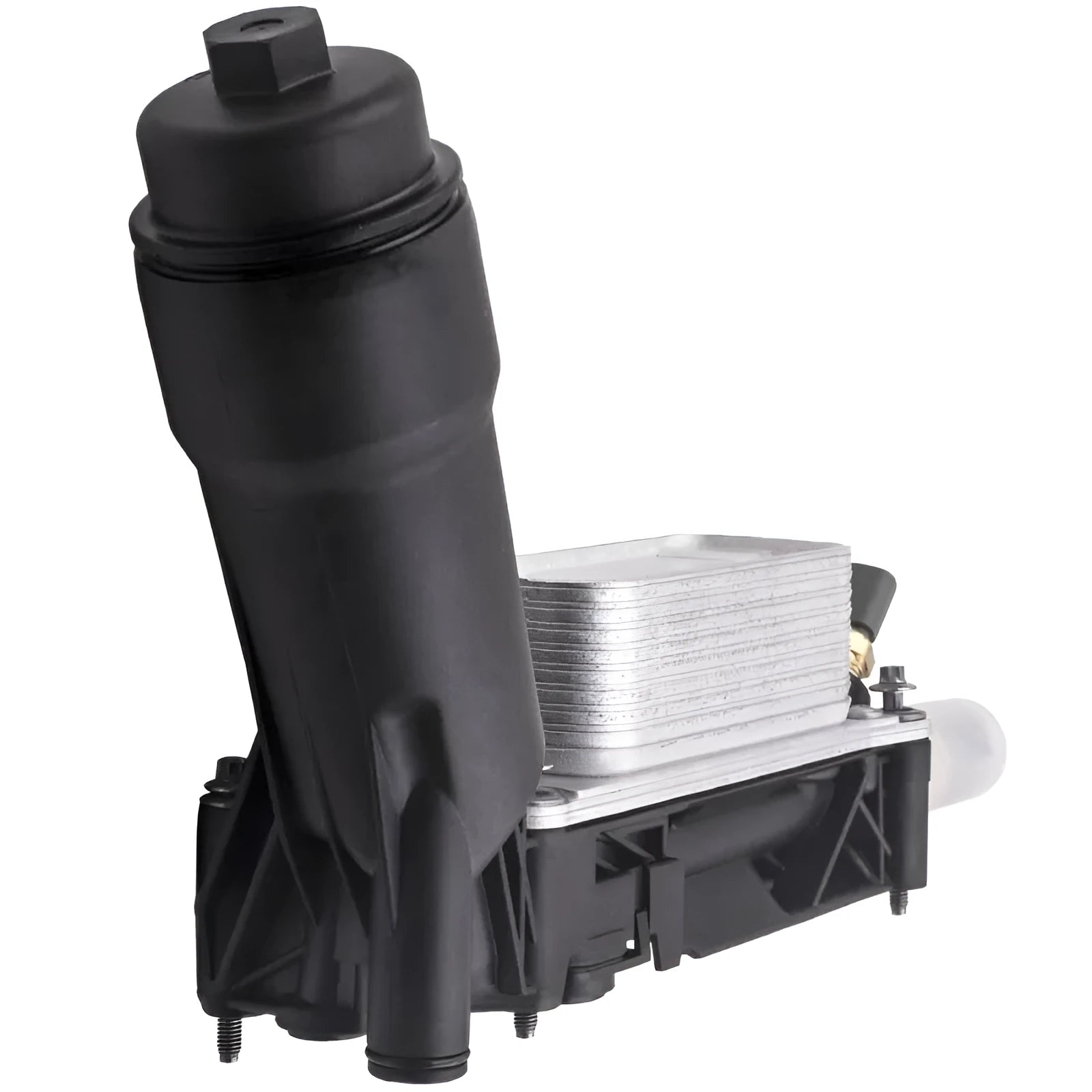 Oil radiator filter base assembly for Jeep Dodge engine oil cooler replacement 5184294AC