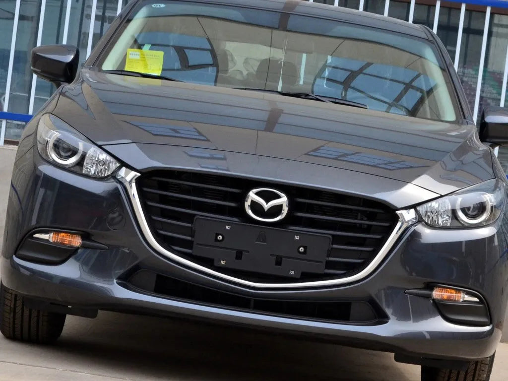 Mazda 3 Exela headlamp cover replacement lens for 14-16 and 17-19 model years.