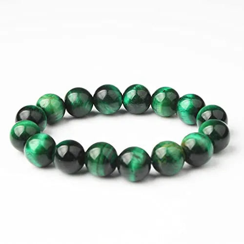 Alloy volcano white turquoise natural stone bracelet with adjustable cord on neutral background