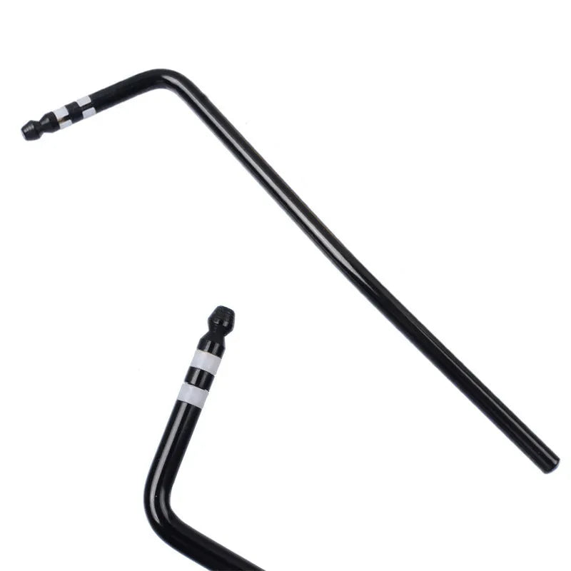 Guitar tremolo crank in metal construction with gold silver black blue colour options