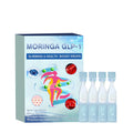 Four appetite suppressant drops with traditional Chinese medicine extract and mint leaf in a pack