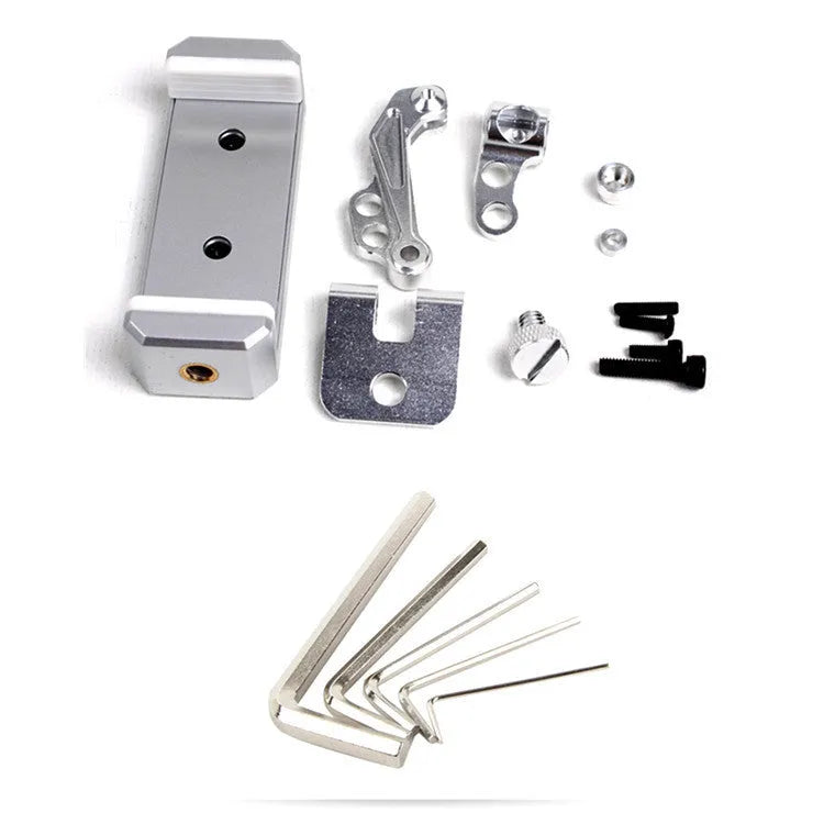 Standard Edition Universal Metal Mobile Phone Holder for IPAD Tablet UAV Accessories Silver