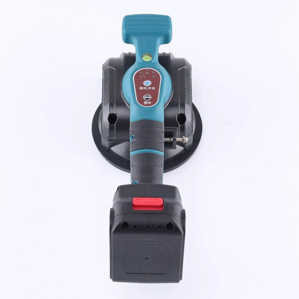 Household high-power electric ceramic tile tiling machine with 21V rechargeable lithium battery and cloth bag for tile paving