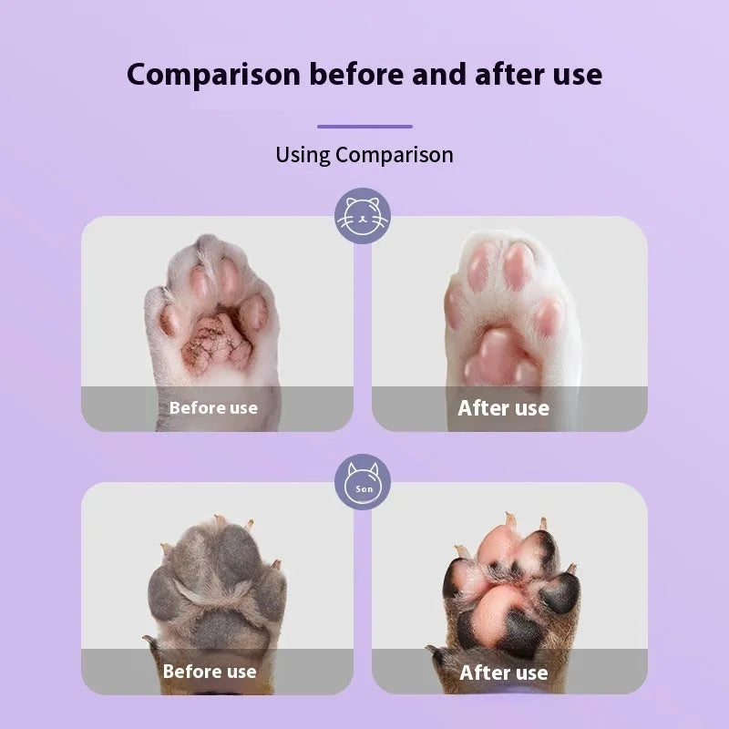 40g tube of pet foot care cream with planting Brazil palm wax for cat and dog paw moisturising