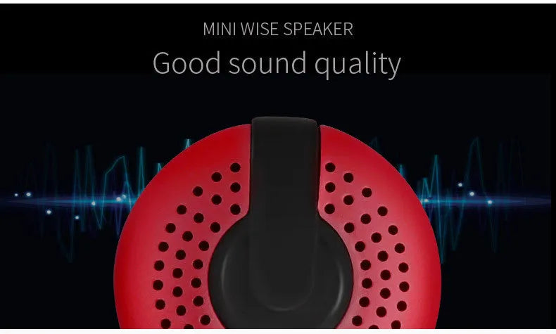 Hieha XQ11 cylindrical portable Bluetooth speaker in black, gold, pink, red, or silver colour.