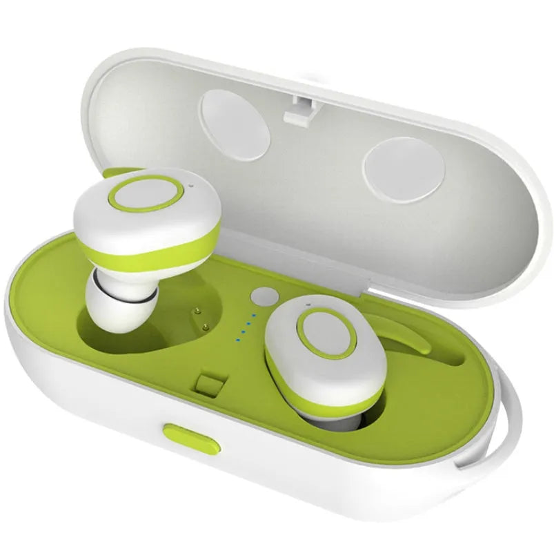 Air-tws wireless Bluetooth earbuds noise reduction HiFi stereo mini sports in-ear headphones four colour options