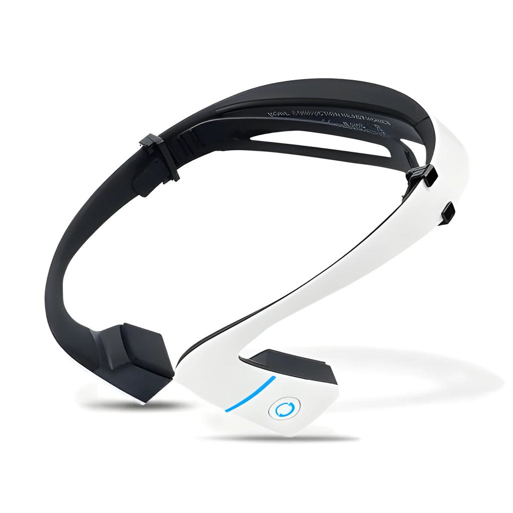LF-18 Bluetooth sport earphone white wireless in-ear headset for running gym workout stereo