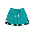 Men's polyester summer shorts in multiple colours with elastic waistband and loose fit design