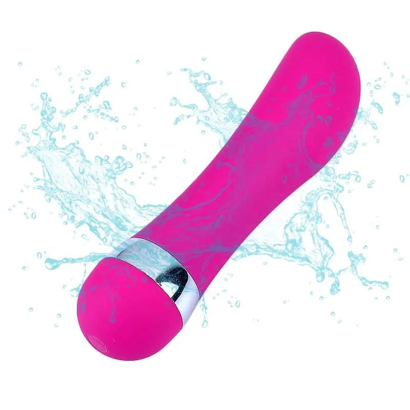 Mini realistic dildo vibrator for women with 6 styles including vaginal and anal plug options, high quality plastic construction