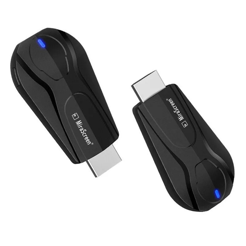 Black wireless HDMI screen player for smart phone screen mirroring