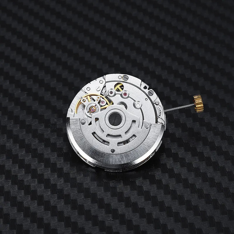 8215 automatic movement replacement in stainless steel silver 25mm for watch repair