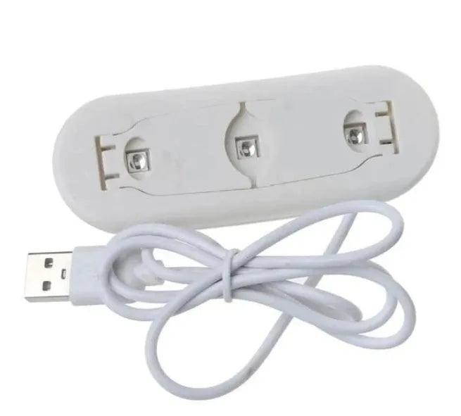 UV dryer lamp for epoxy DIY jewellery curing with small resin piece on curing surface