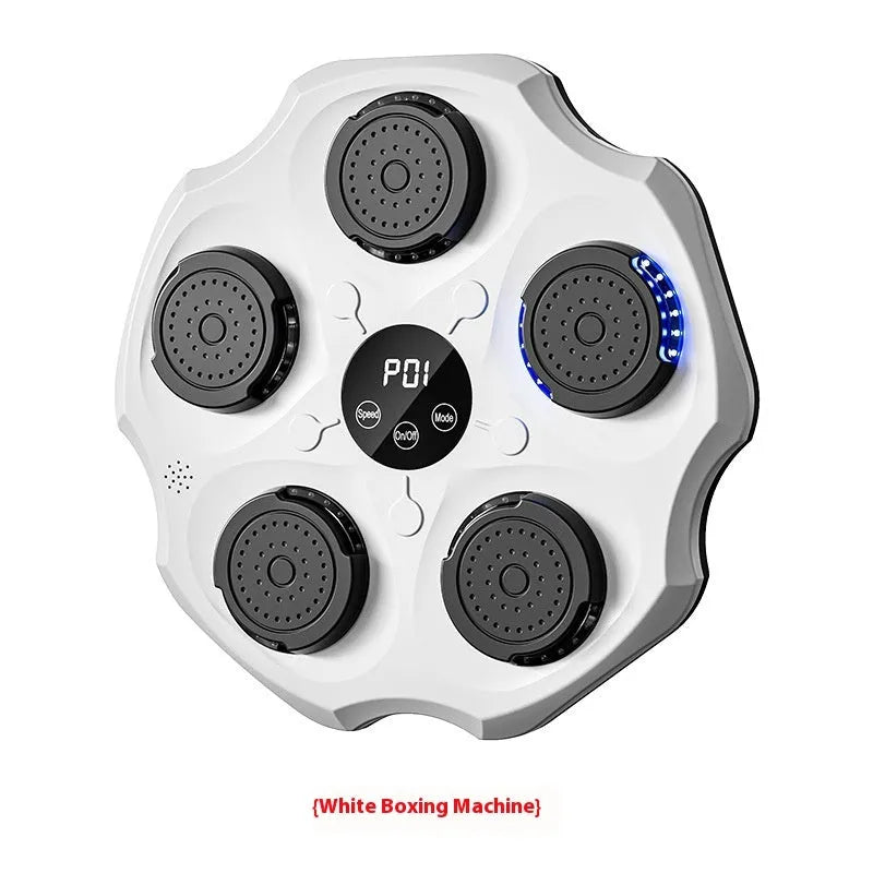 Hanging Bluetooth music boxing wall target with intelligent rhythm recognition in black colour