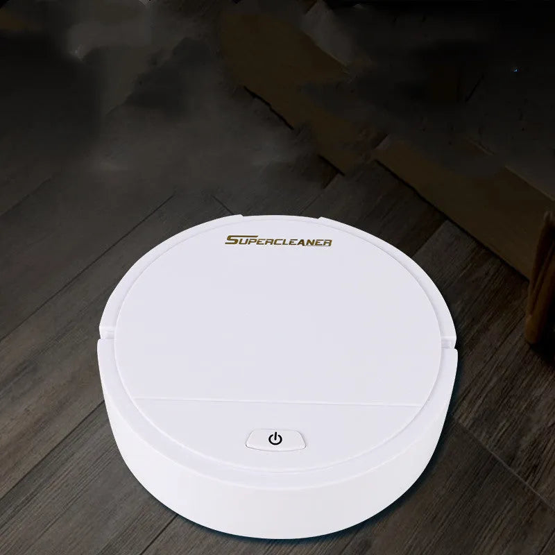 Intelligent robot sweeper dry battery sweep suction home use black colour