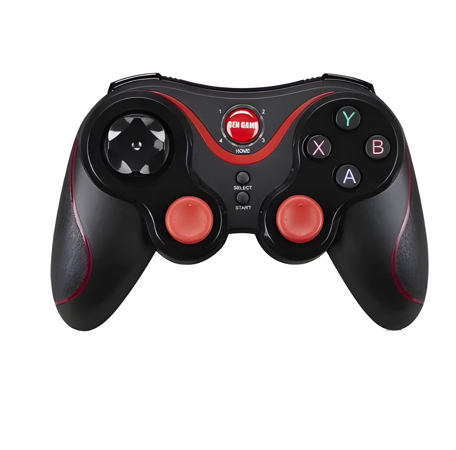 X3 Bluetooth wireless game controller for Android phones with optional mobile phone clip attachment