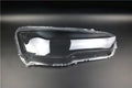 Transparent plastic headlight housing cover 50x30x20mm for car main driving or co-pilot lampshade replacement
