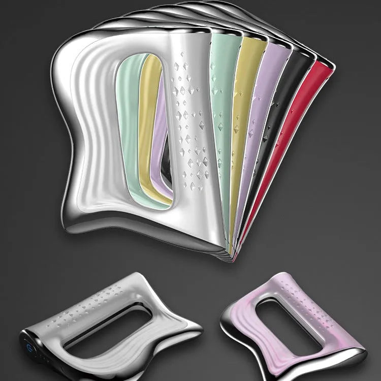 Natural resin rectangle muscle massager scraping board for full body health massage