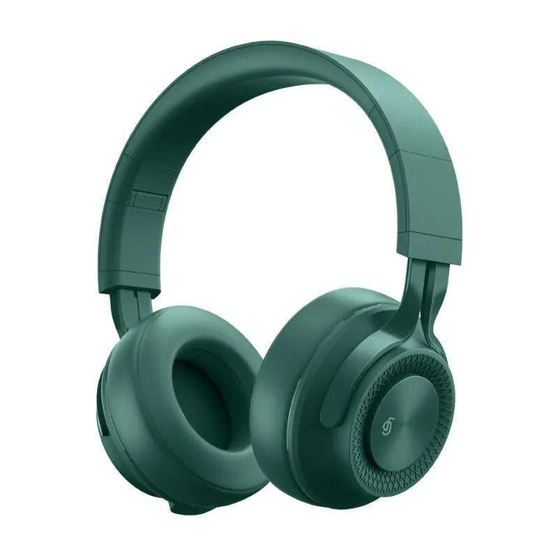 Wireless Bluetooth sports headset in black, green, grey, or red with 18-hour battery