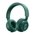 Wireless Bluetooth sports headset in black, green, grey, or red with 18-hour battery